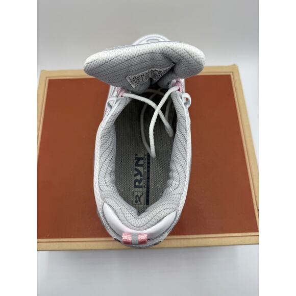 Ryn Walking Science White Pink Womens Shoes Size 6 KOR 230 *New - Picture 10 of 16